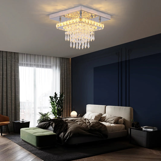 K9 Crystal Ceiling Light – Smart Dimmable LED