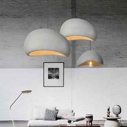Wabi-Sabi Pendant Light – Sculptural Hanging Lamp