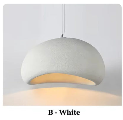 Wabi-Sabi Pendant Light – Sculptural Hanging Lamp
