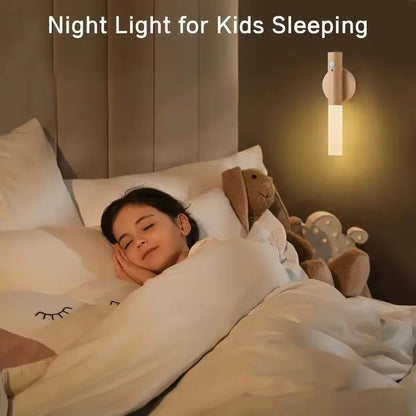 Motion Sensor Night Light – Rechargeable Wall Lamp