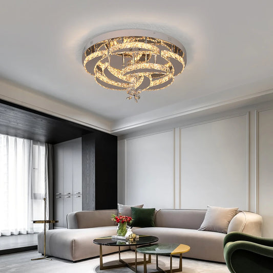 VETRULUS K9 Chandelier – Remote-Control Dimmable