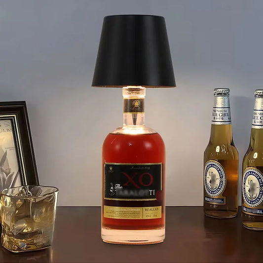LED Bottle Lamp – Portable Rechargeable RGB Light