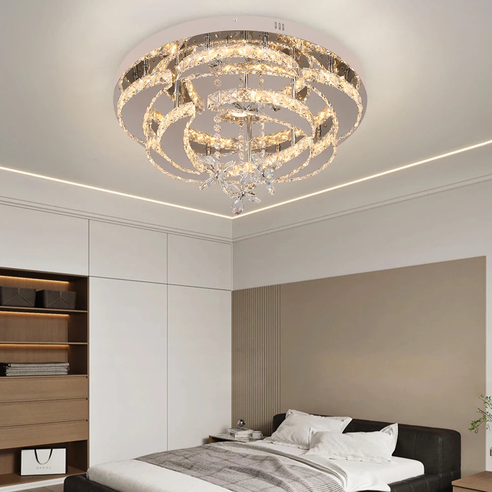 VETRULUS K9 Chandelier – Remote-Control Dimmable