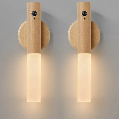 Motion Sensor Night Light – Rechargeable Wall Lamp