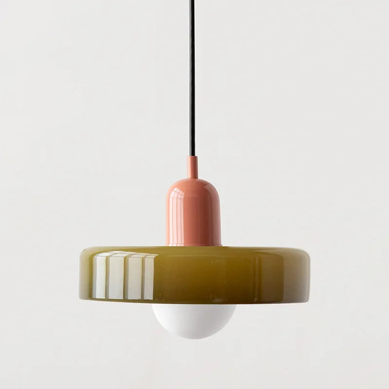 Bauhaus Glass Pendant Light – Nordic Dining Room Lamp