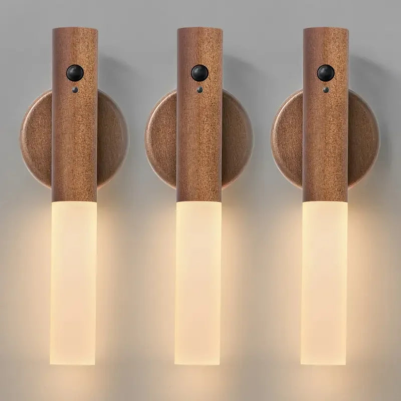 Motion Sensor Night Light – Rechargeable Wall Lamp