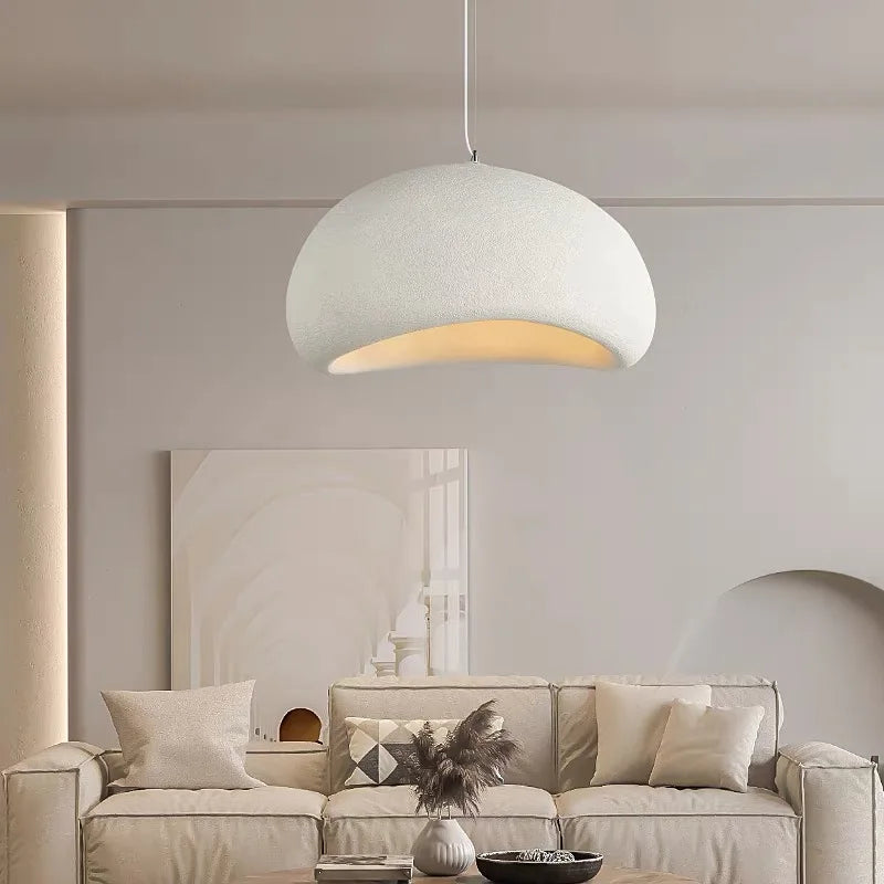Wabi-Sabi Pendant Light – Sculptural Hanging Lamp