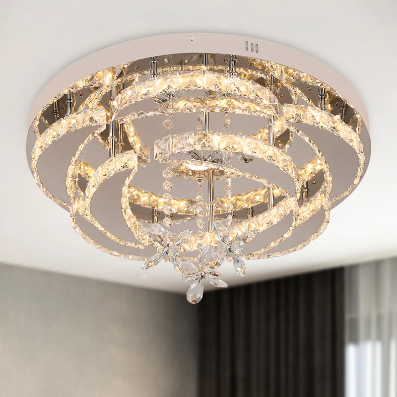 VETRULUS K9 Chandelier – Remote-Control Dimmable