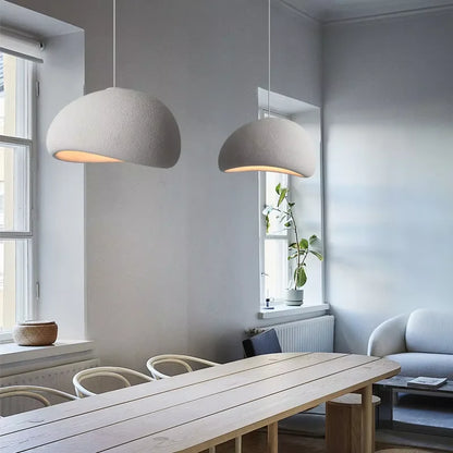 Wabi-Sabi Pendant Light – Sculptural Hanging Lamp