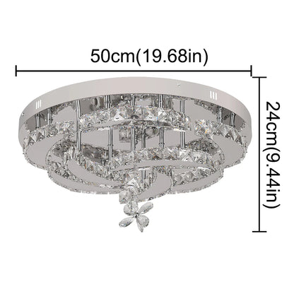 VETRULUS K9 Chandelier – Remote-Control Dimmable