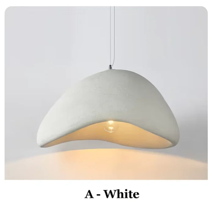 Wabi-Sabi Pendant Light – Sculptural Hanging Lamp
