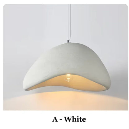 Wabi-Sabi Pendant Light – Sculptural Hanging Lamp