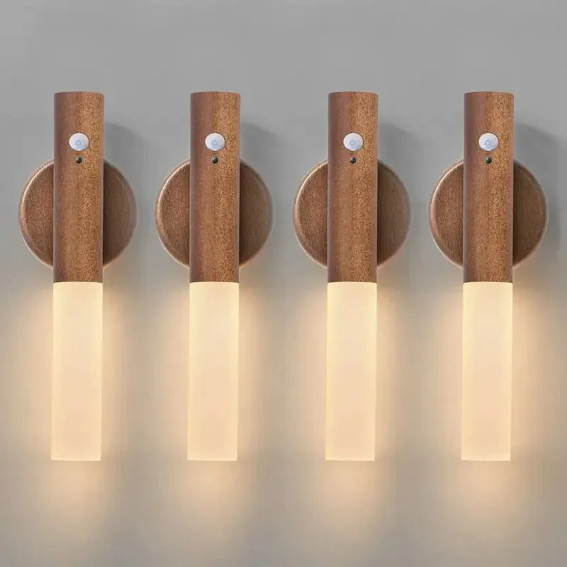 Motion Sensor Night Light – Rechargeable Wall Lamp
