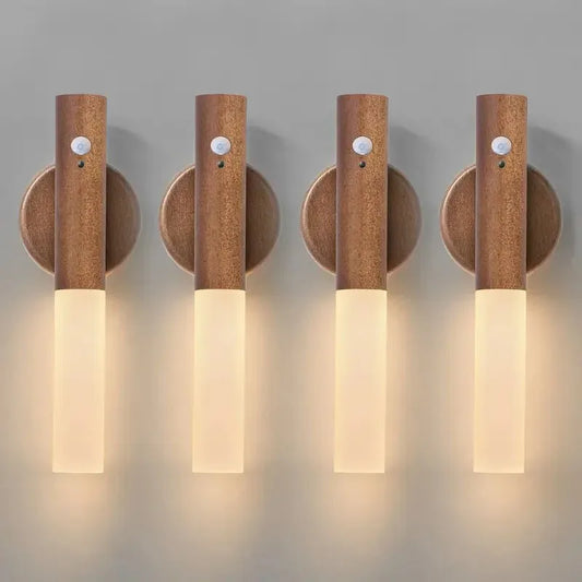 Motion Sensor Night Light – Rechargeable Wall Lamp
