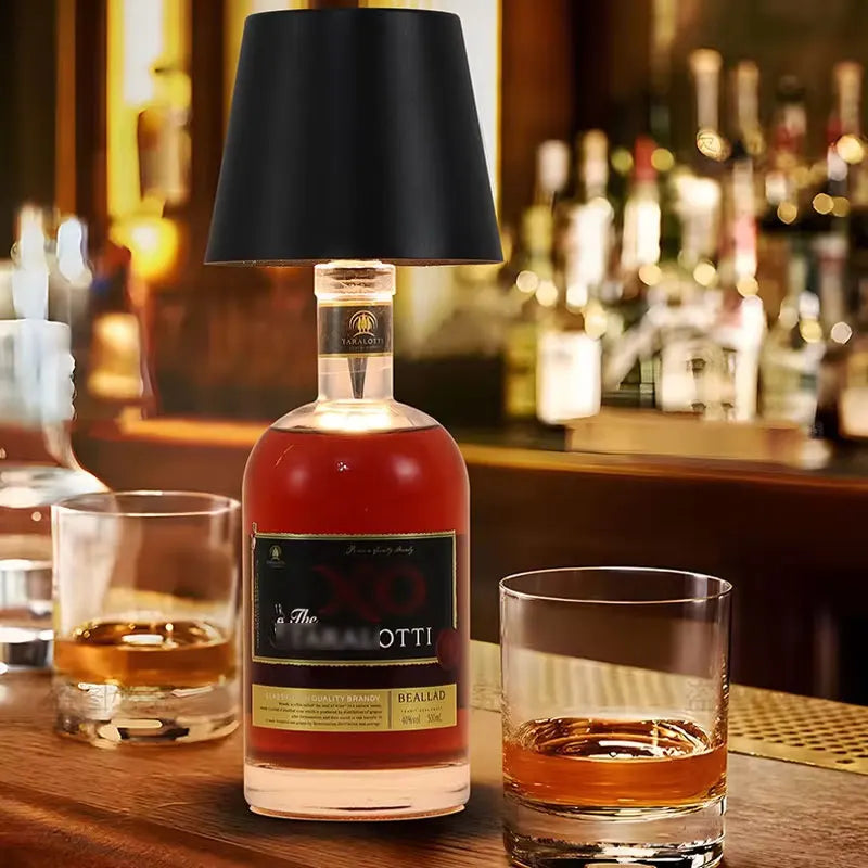 LED Bottle Lamp – Portable Rechargeable RGB Light