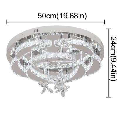 VETRULUS K9 Chandelier – Remote-Control Dimmable