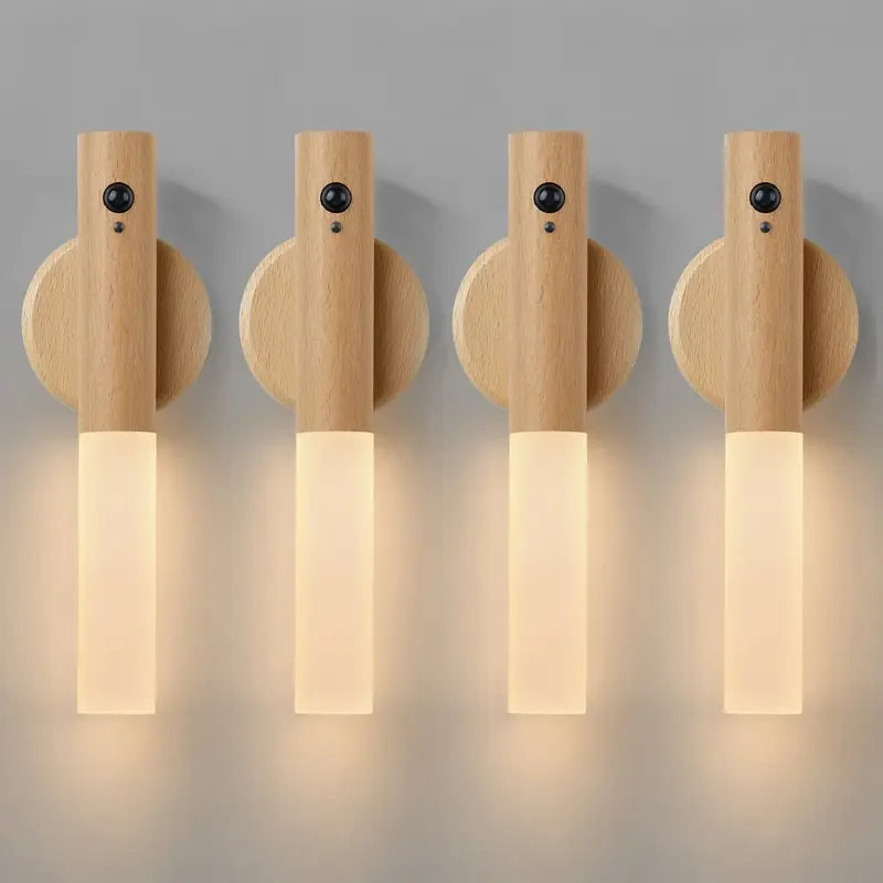 Motion Sensor Night Light – Rechargeable Wall Lamp